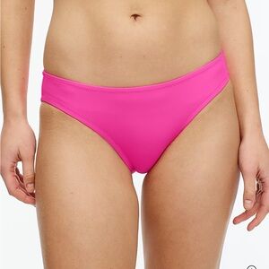 J. Crew B6804 Vibrant Pink Bikini Bottom